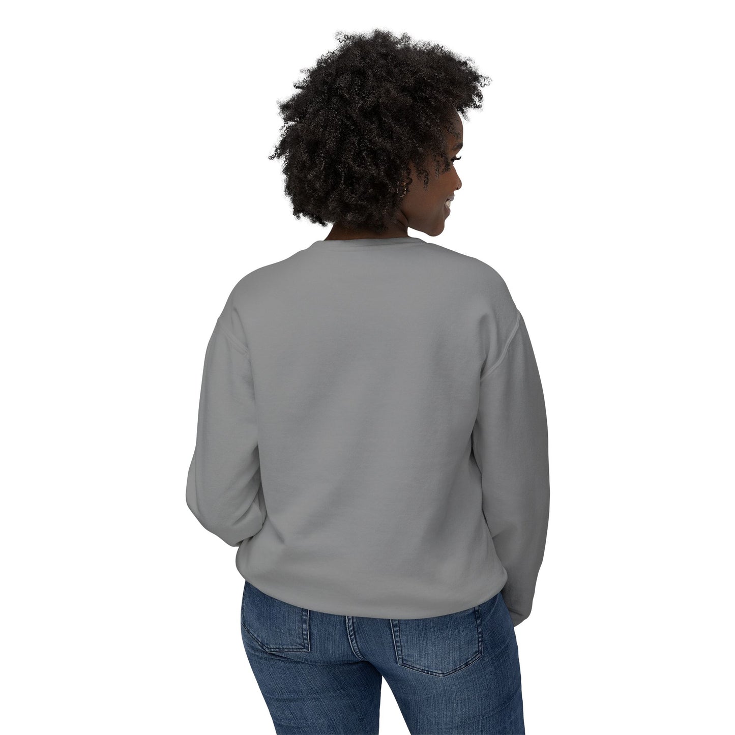 Glow for Jesus Unisex Lightweight Crewneck Sweatshirt | Faith Apparel, Christian Gift, Inspirational Wear, Religious Outfit, Casual Comfort