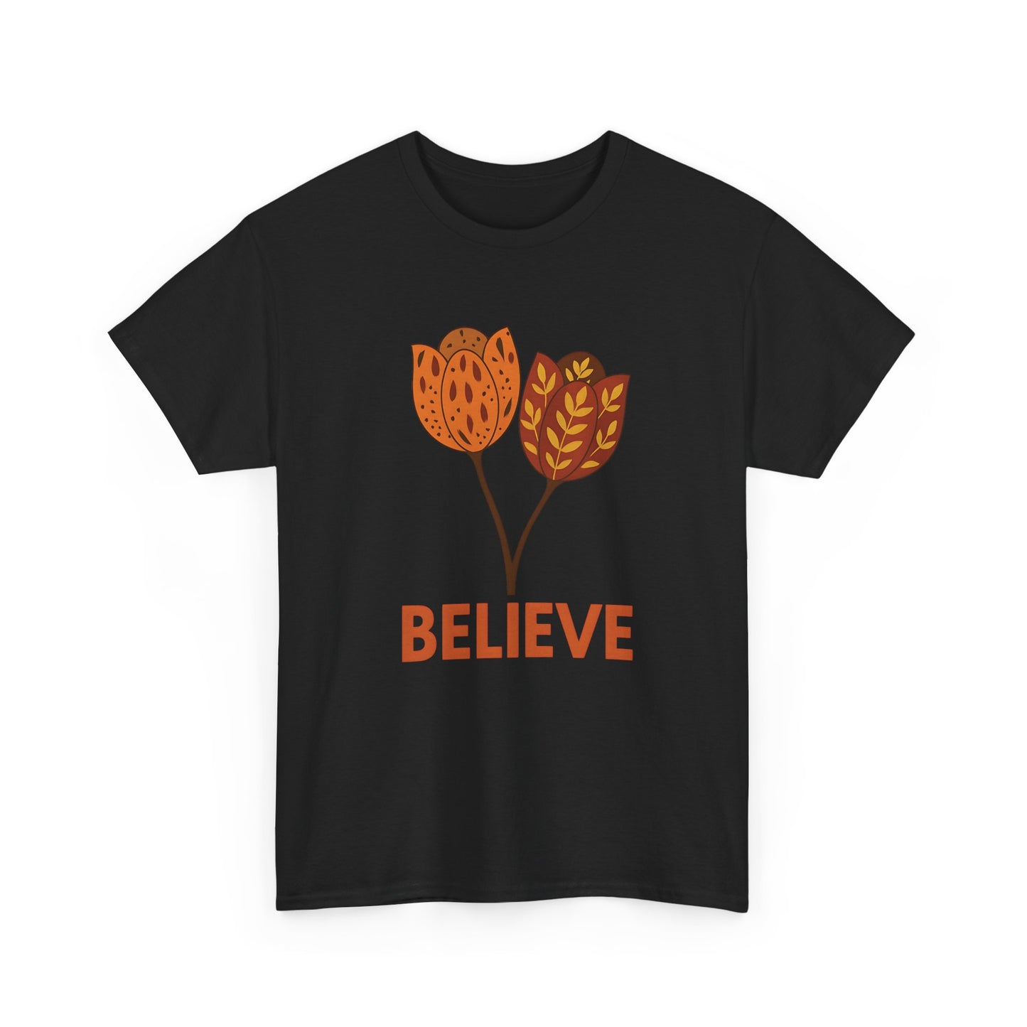 Believe in Yourself Floral Tee, Inspirational Shirt, Motivational Gift, Everyday Wear, Perfect for Spring
