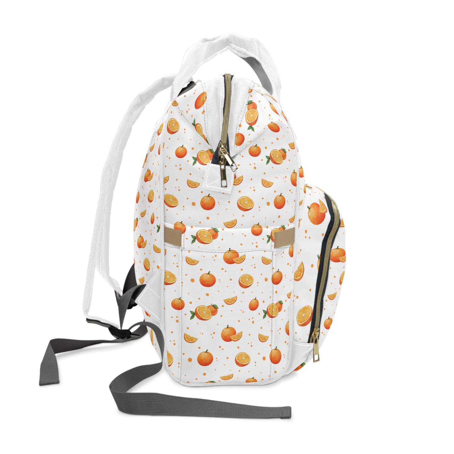 Stylish Diaper Backpack - Cute Peach Design | Baby Gear, Toddler Bag, Travel Backpack, Mom Gift, Nursery Essentials
