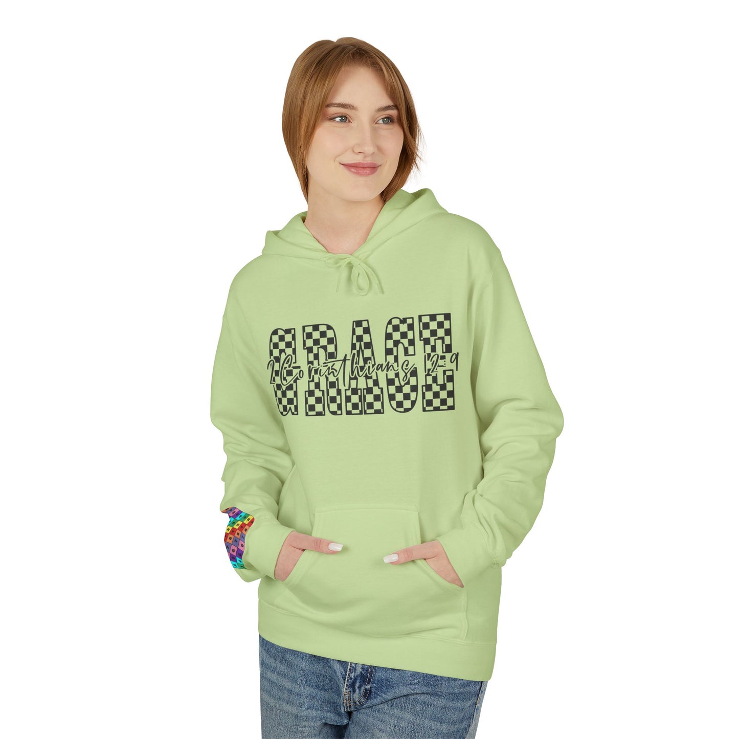 Cozy Vintage Fleece Hoodie | Casual Wear, Gift for Friends, Relaxation, Everyday Comfort, Lightweight Layering