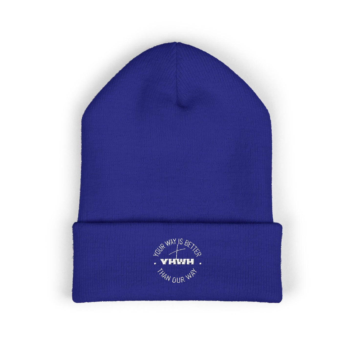 Cozy Cuffed Beanie with Embroidery, Fashion Accessory, Winter Gift, Outdoor Gear, Warm Headwear, Casual Style