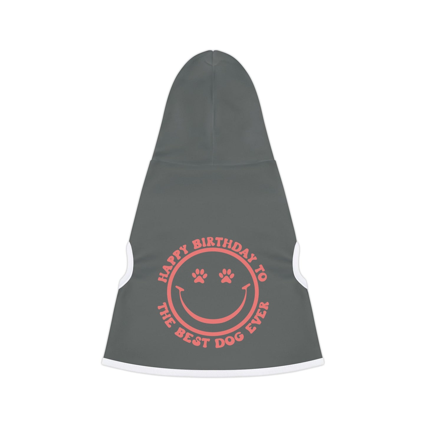 Happy Birthday Pet Hoodie for Dogs, Cozy Dog Sweater, Custom Dog Apparel, Pet Birthday Gift, Cute Dog Hoodie