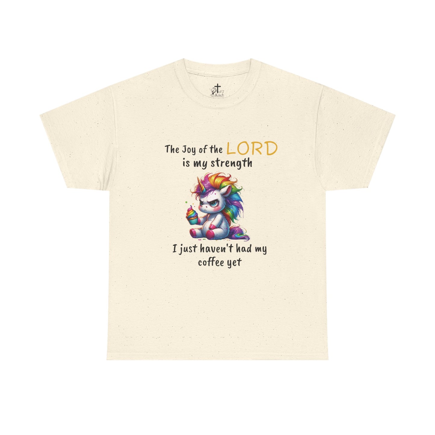 Christian Unisex Tee - Colorful Strength Design, Inspirational Gift, Coffee Lovers T-Shirt, Faith-Based Apparel, Casual Wear, funny tee