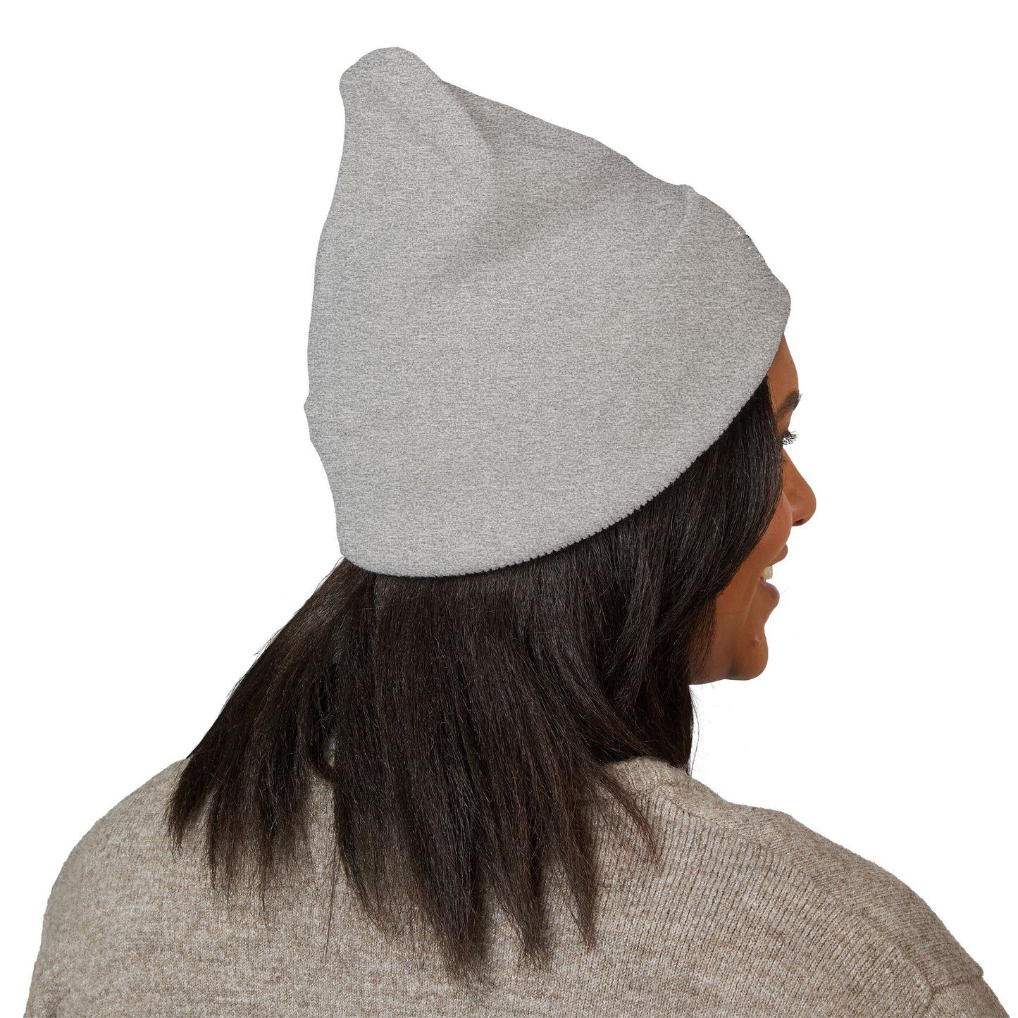 Cozy Cuffed Beanie with Embroidery, Fashion Accessory, Winter Gift, Outdoor Gear, Warm Headwear, Casual Style