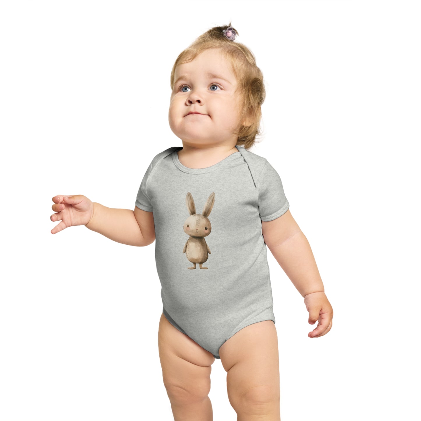 Adorable Bunny Baby Bodysuit, Cute Infant Outfit, Baby Shower Gift, Newborn Clothing, Toddler Wear, Easter Outfit