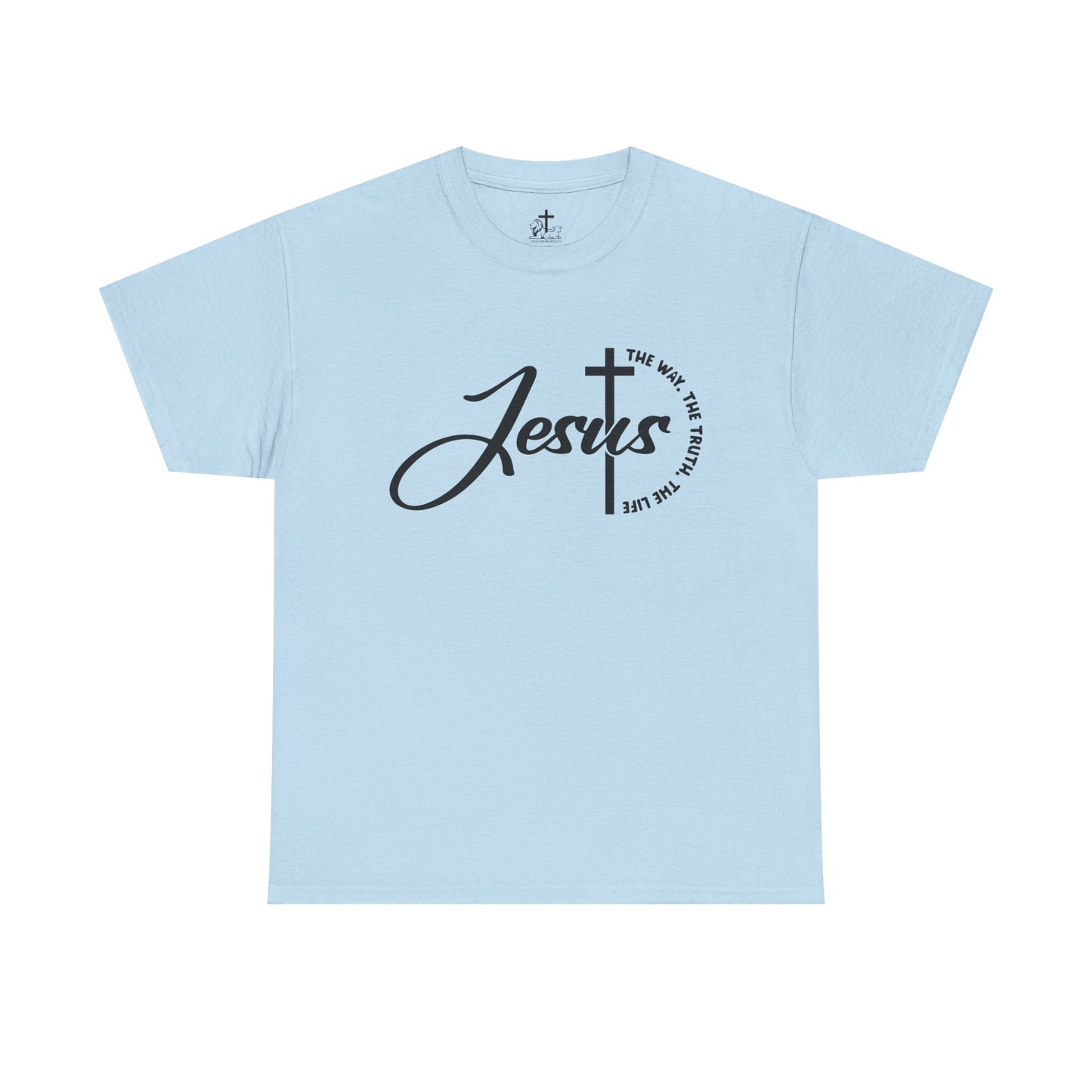 Faith-Inspired Cotton Tee, Jesus Shirt, Christian Apparel, Religious Gift, Inspirational Tee, Casual Wear