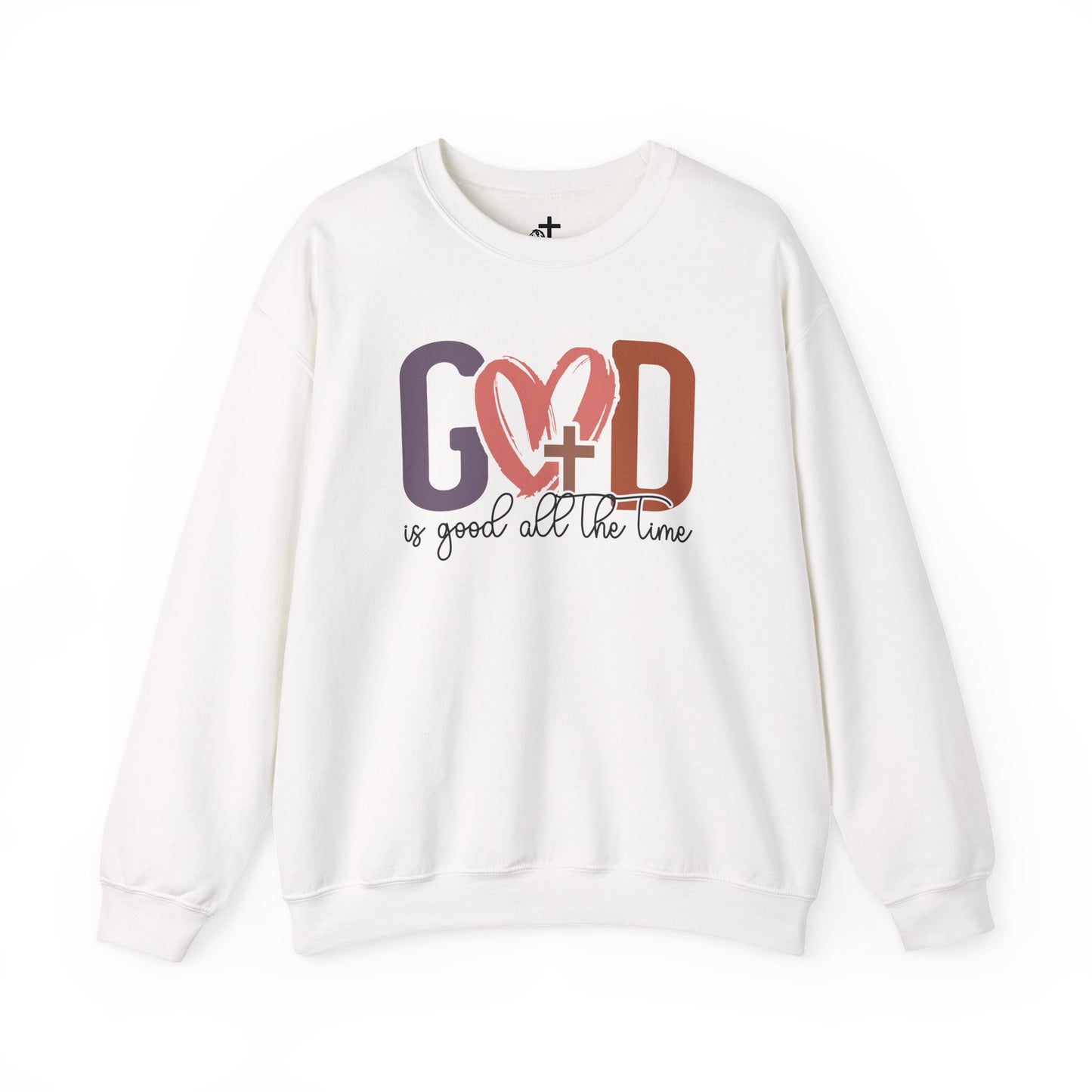 Faith-Inspired Crewneck Sweatshirt - God is Good, Unisex Sweatshirt, Religious Apparel, Everyday Comfort, Inspirational Gift