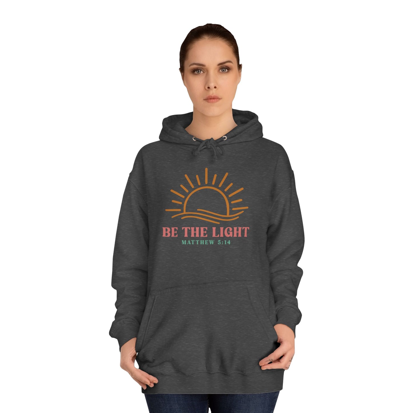 Inspirational College Hoodie, Unisex Hoodie, Motivational Apparel, Cozy Sweatshirt, Gift for Students, Relaxed Style Clothing