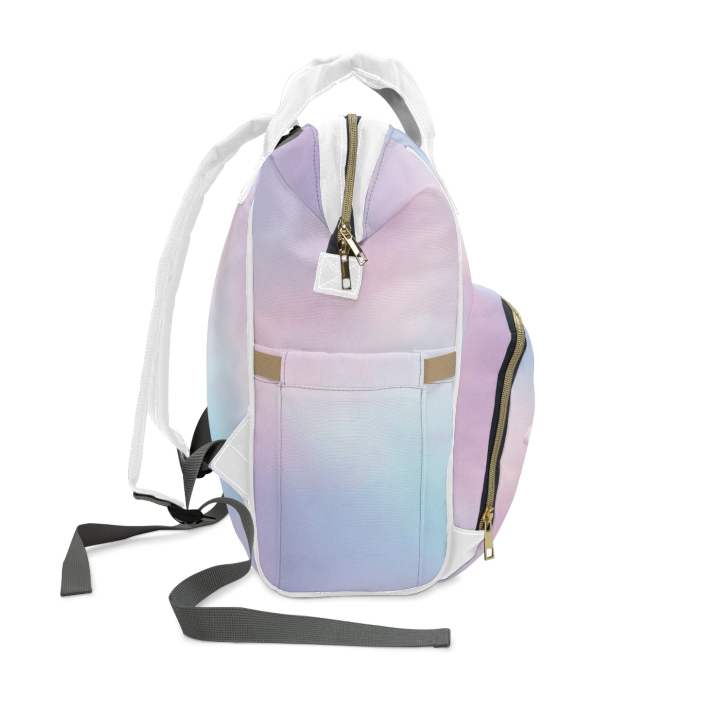 Rainbow Unicorn Diaper Backpack, Toddler Bag, Baby Shower Gift, Cute Baby Gear, Stylish Mom Backpack, Functional Diaper Bag