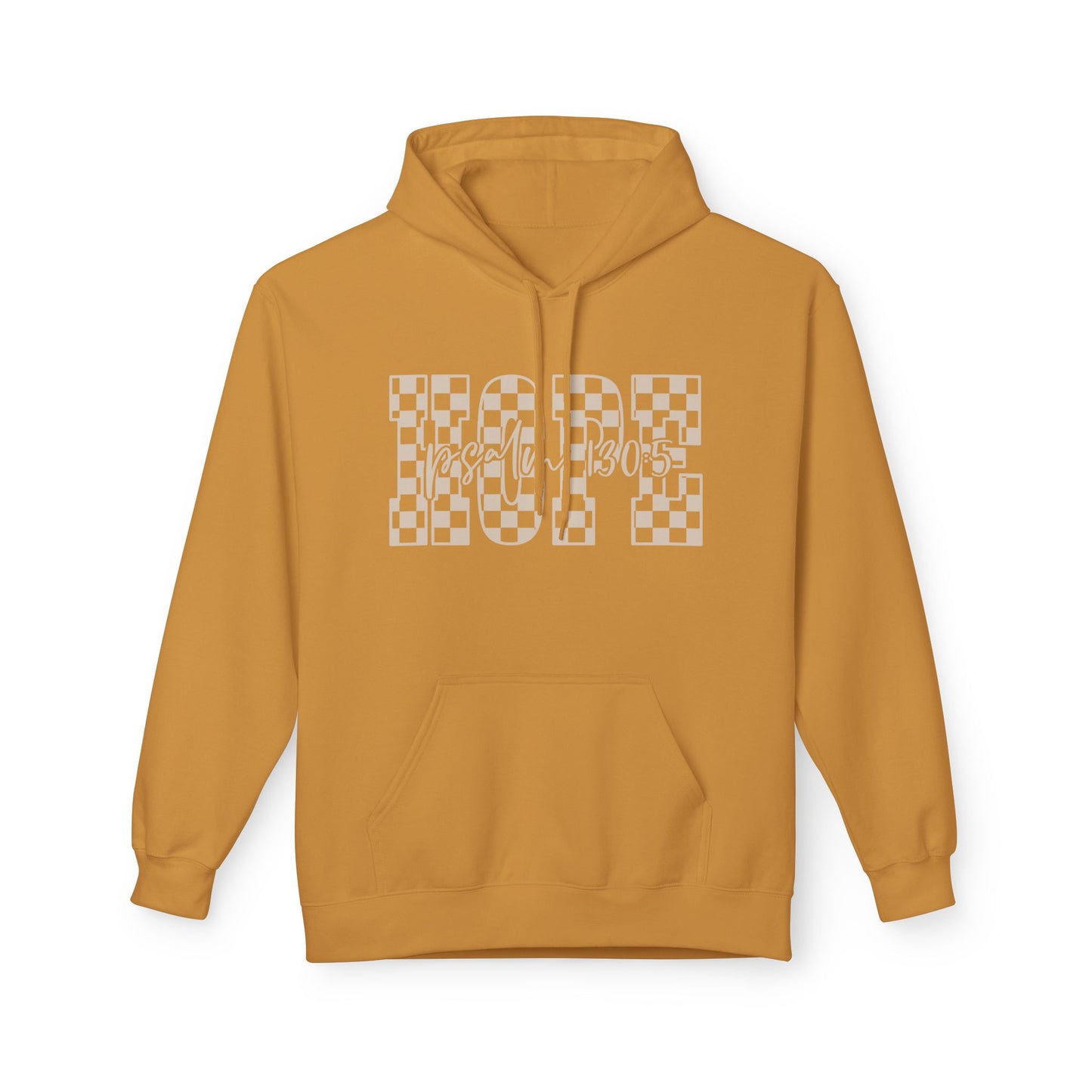 Hope Fleece Hoodie, Cozy Unisex Sweatshirt, Perfect Gift for Friends, Inspirational Apparel, Casual Wear, Self-Care Gift