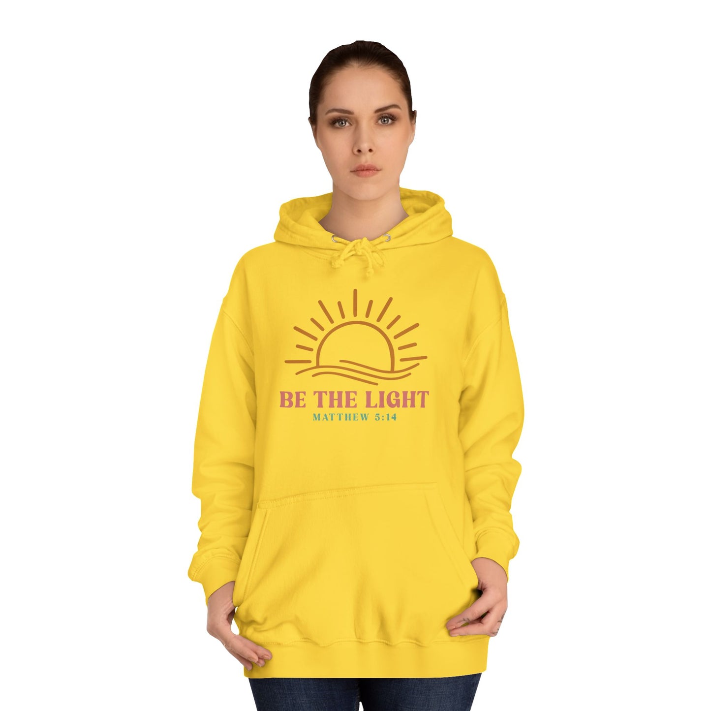 Inspirational College Hoodie, Unisex Hoodie, Motivational Apparel, Cozy Sweatshirt, Gift for Students, Relaxed Style Clothing