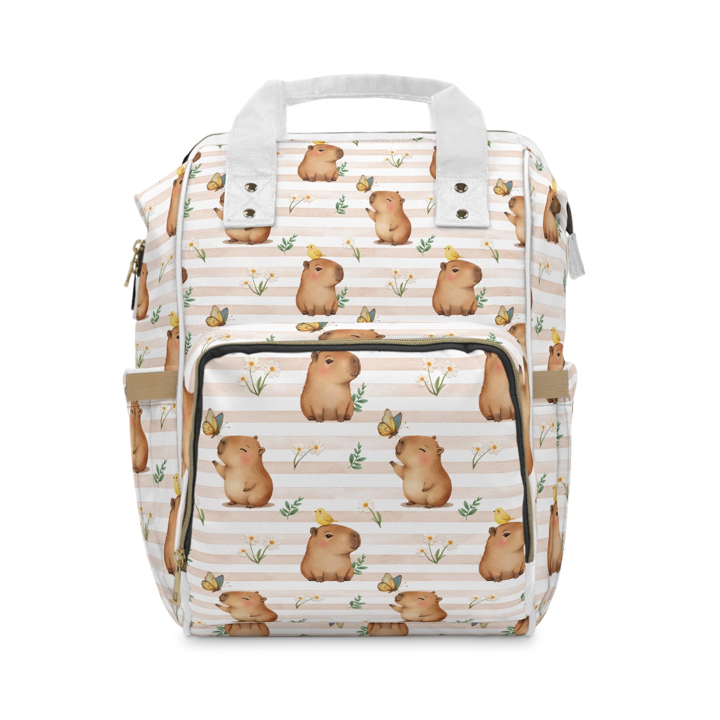 Cute Woodland Animal Diaper Backpack | Baby Shower Gift, Multi-Purpose Bag, Stylish Diaper Bag, Travel Tote, Parent Essential