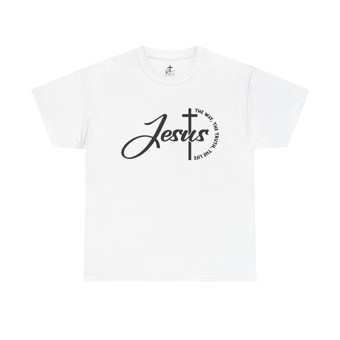 Faith-Inspired Cotton Tee, Jesus Shirt, Christian Apparel, Religious Gift, Inspirational Tee, Casual Wear