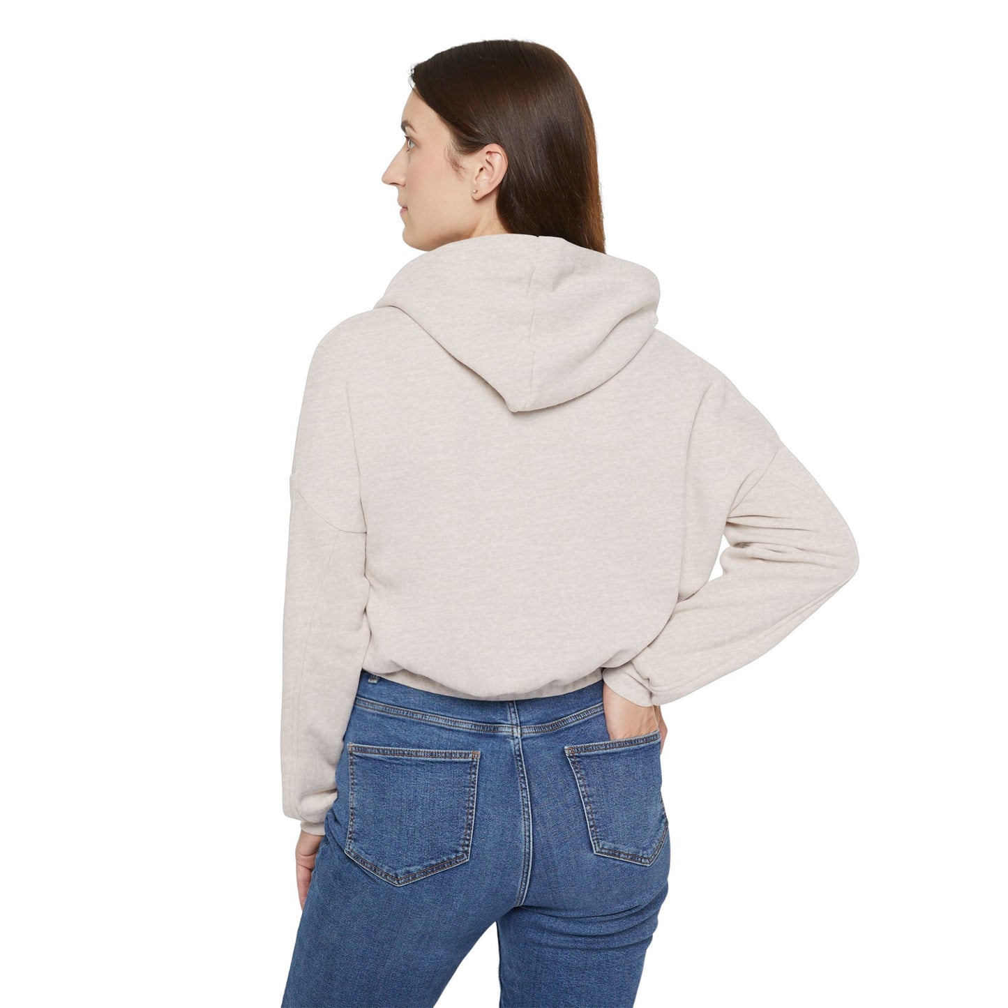 Stylish Dog Mom Hoodie, Cozy Women's Hoodie, Pet Lover Gift, Cinched Sweatshirt for Moms, Casual Everyday Wear, Dog Owner Apparel