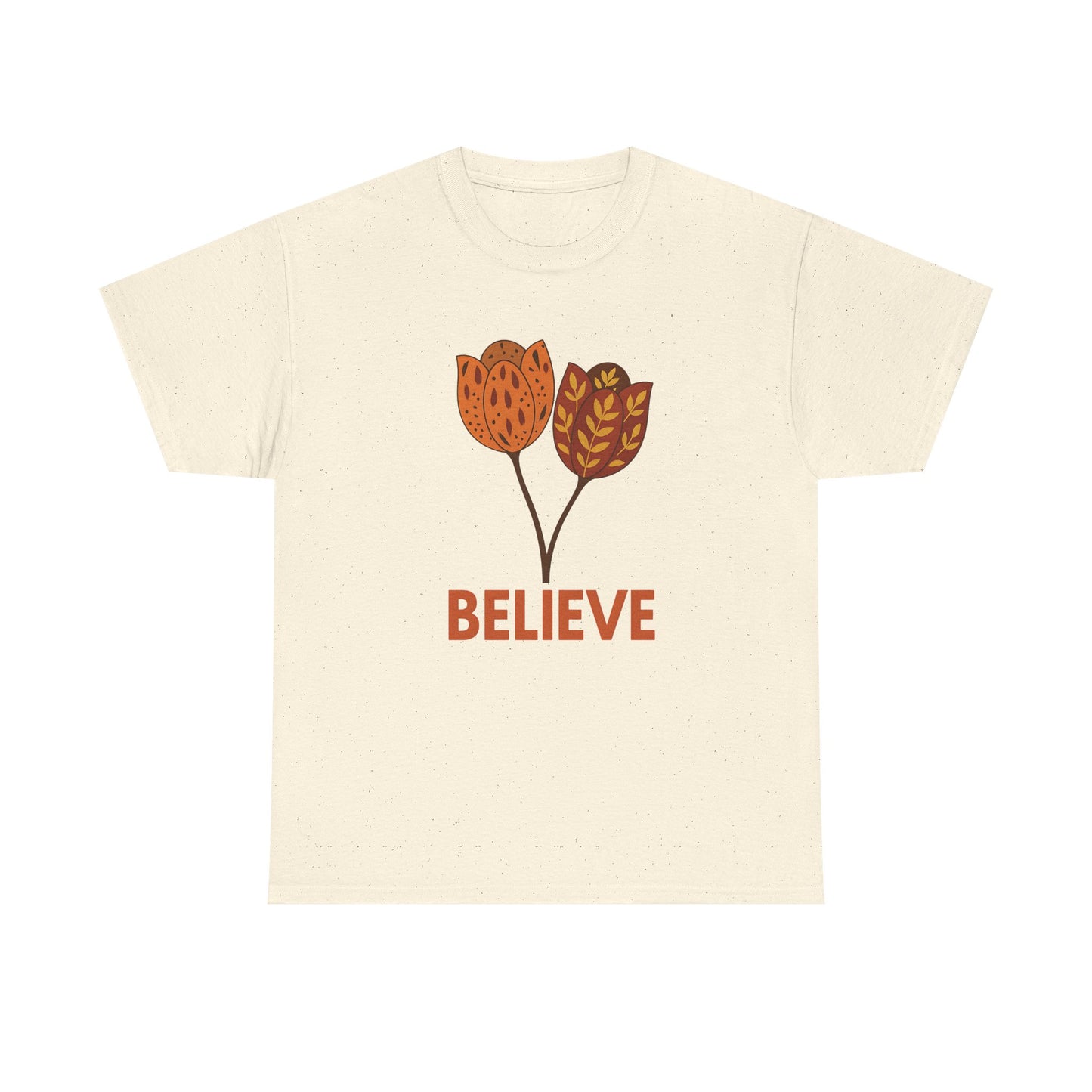 Believe in Yourself Floral Tee, Inspirational Shirt, Motivational Gift, Everyday Wear, Perfect for Spring