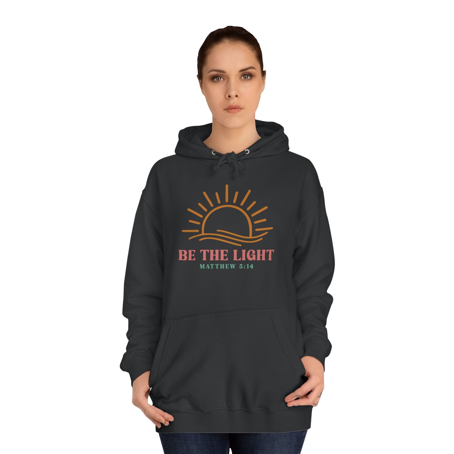 Inspirational College Hoodie, Unisex Hoodie, Motivational Apparel, Cozy Sweatshirt, Gift for Students, Relaxed Style Clothing