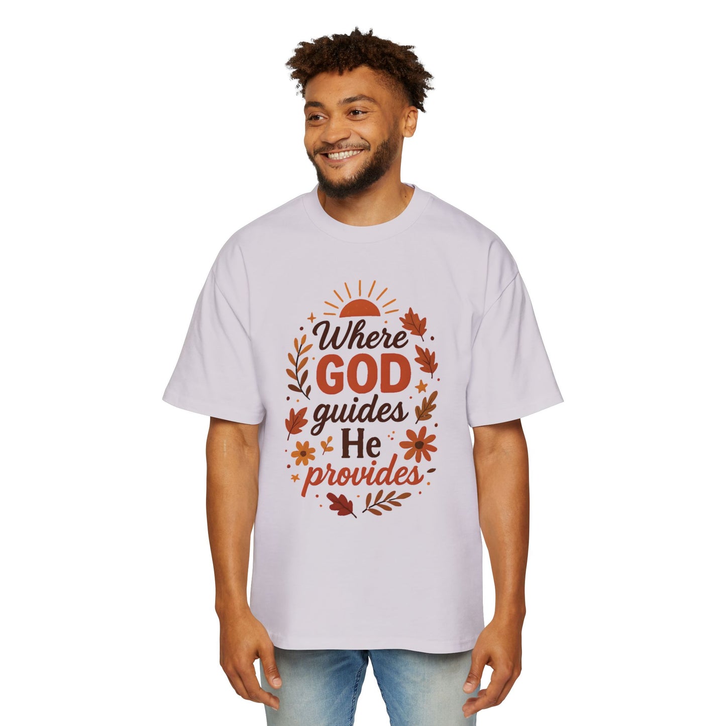Unisex Oversized Motivational Tee - Perfect for Fall, Spiritual Wear, Casual Outings, Gifts, Comfort
