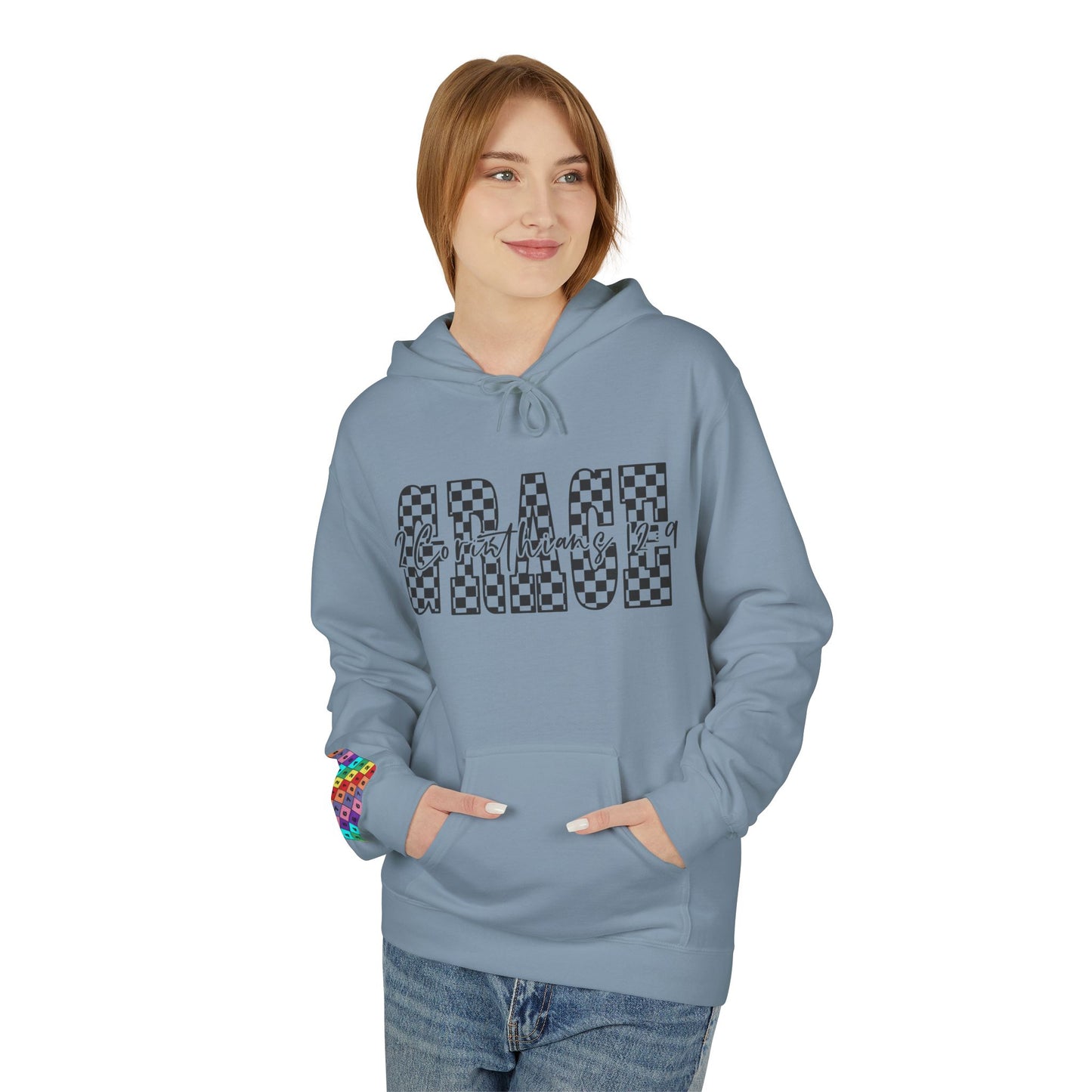 Cozy Vintage Fleece Hoodie | Casual Wear, Gift for Friends, Relaxation, Everyday Comfort, Lightweight Layering