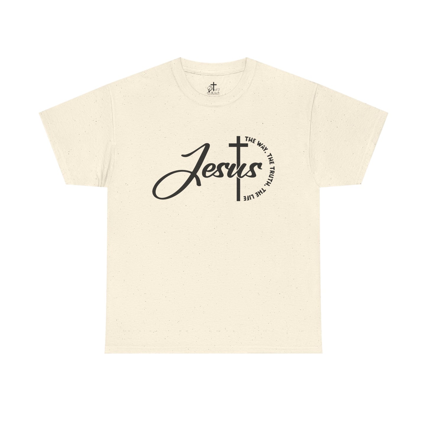 Faith-Inspired Cotton Tee, Jesus Shirt, Christian Apparel, Religious Gift, Inspirational Tee, Casual Wear