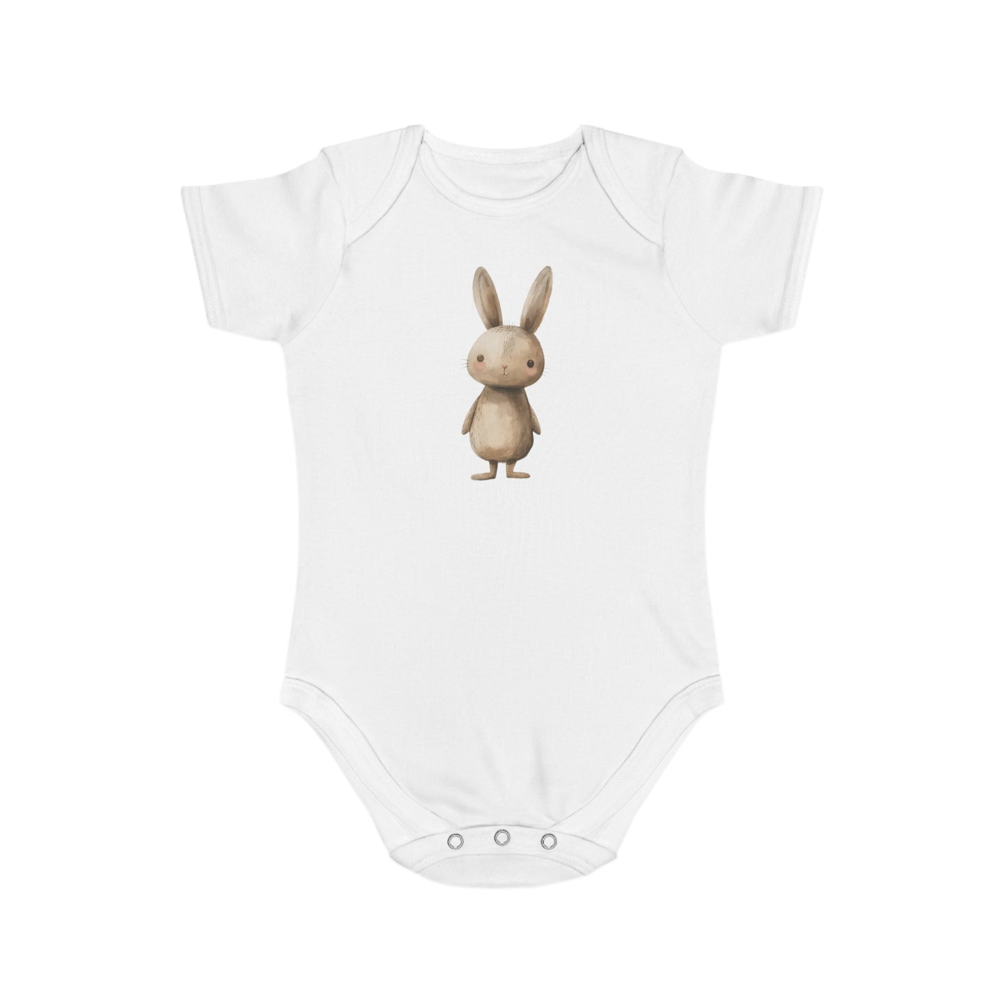 Adorable Bunny Baby Bodysuit, Cute Infant Outfit, Baby Shower Gift, Newborn Clothing, Toddler Wear, Easter Outfit