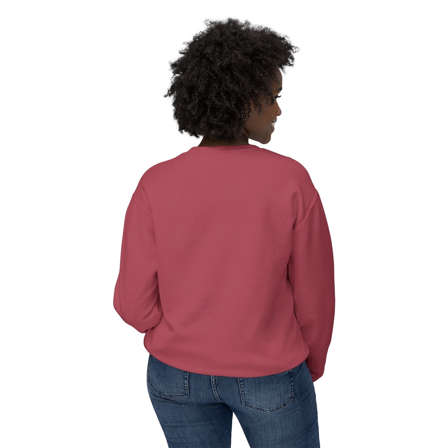 Glow for Jesus Unisex Lightweight Crewneck Sweatshirt | Faith Apparel, Christian Gift, Inspirational Wear, Religious Outfit, Casual Comfort