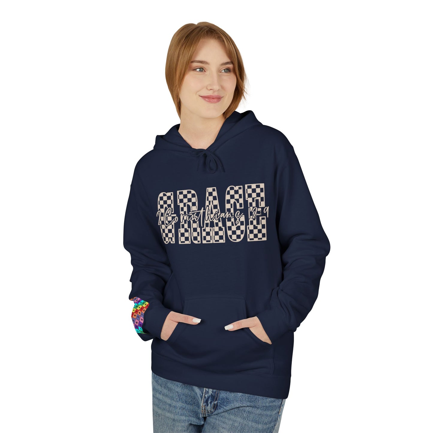 Cozy Vintage Fleece Hoodie | Casual Wear, Gift for Friends, Relaxation, Everyday Comfort, Lightweight Layering