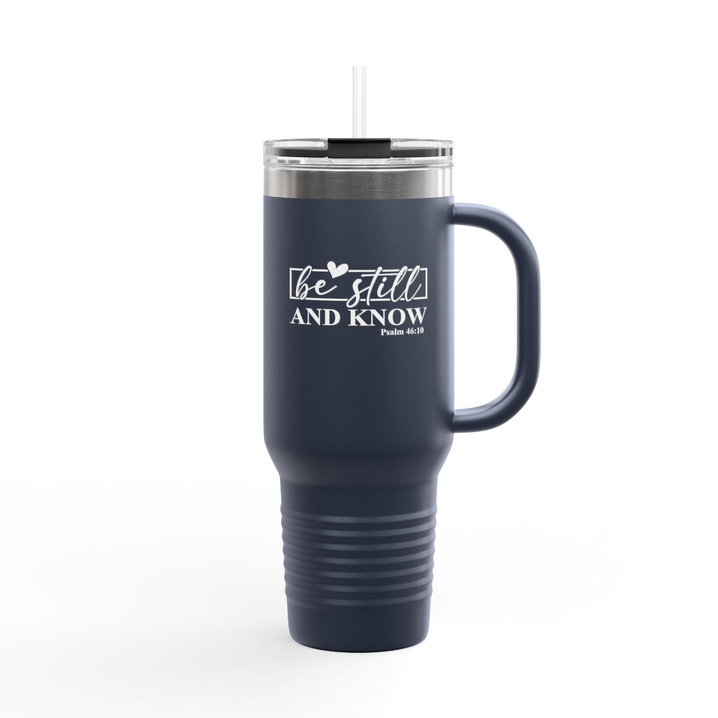 40oz Insulated Travel Mug with Inspirational Quote, Perfect for Coffee Lovers, Gift for Travelers, BPA-Free Water Bottle, Reusable Tumbler