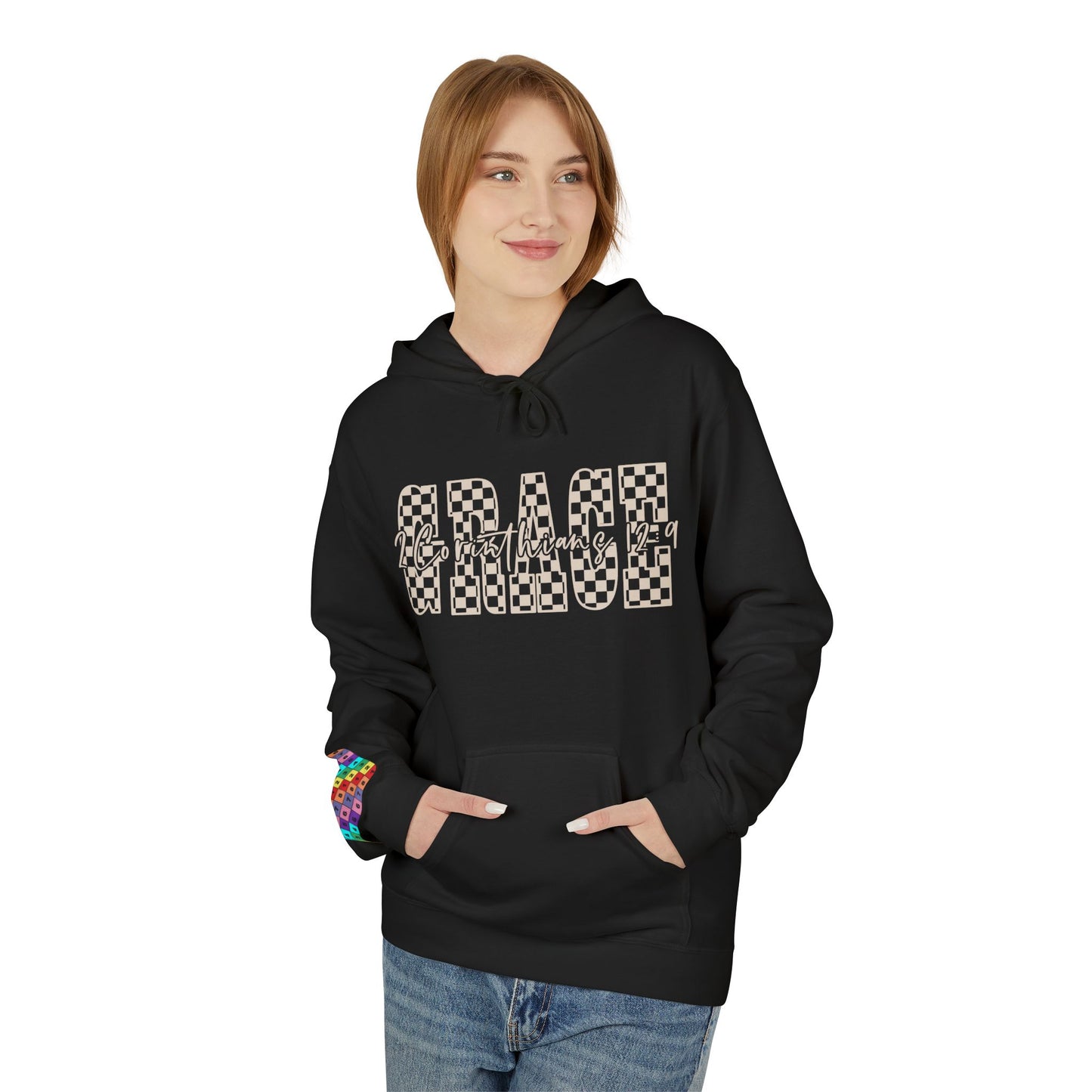 Cozy Vintage Fleece Hoodie | Casual Wear, Gift for Friends, Relaxation, Everyday Comfort, Lightweight Layering