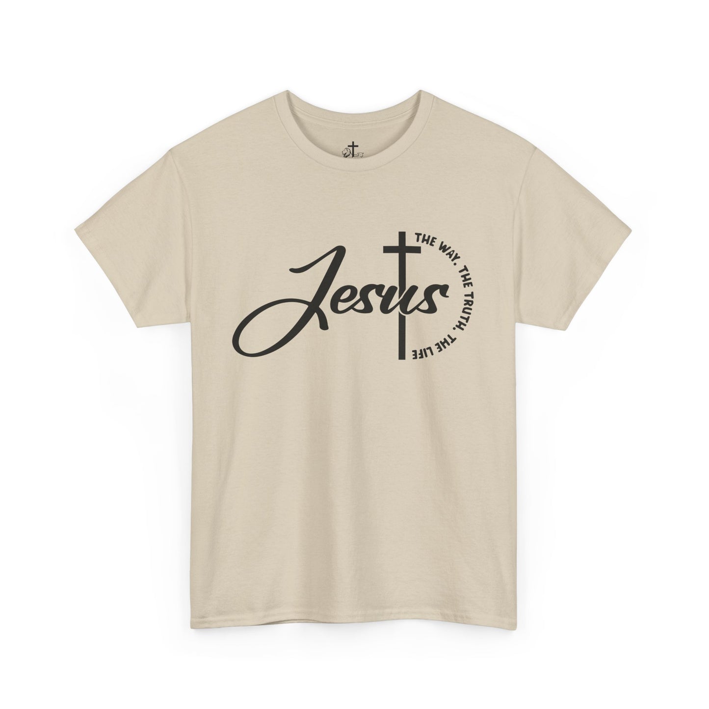 Faith-Inspired Cotton Tee, Jesus Shirt, Christian Apparel, Religious Gift, Inspirational Tee, Casual Wear