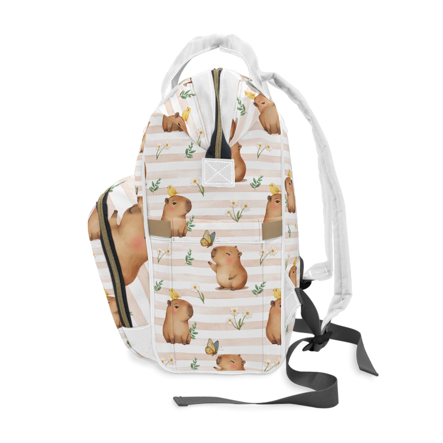Cute Woodland Animal Diaper Backpack | Baby Shower Gift, Multi-Purpose Bag, Stylish Diaper Bag, Travel Tote, Parent Essential