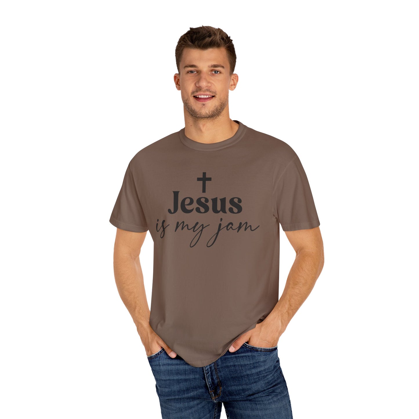 Unisex Garment-Dyed T-shirt, Christian Apparel, Jesus tee, Faith based apparel, Christian gift