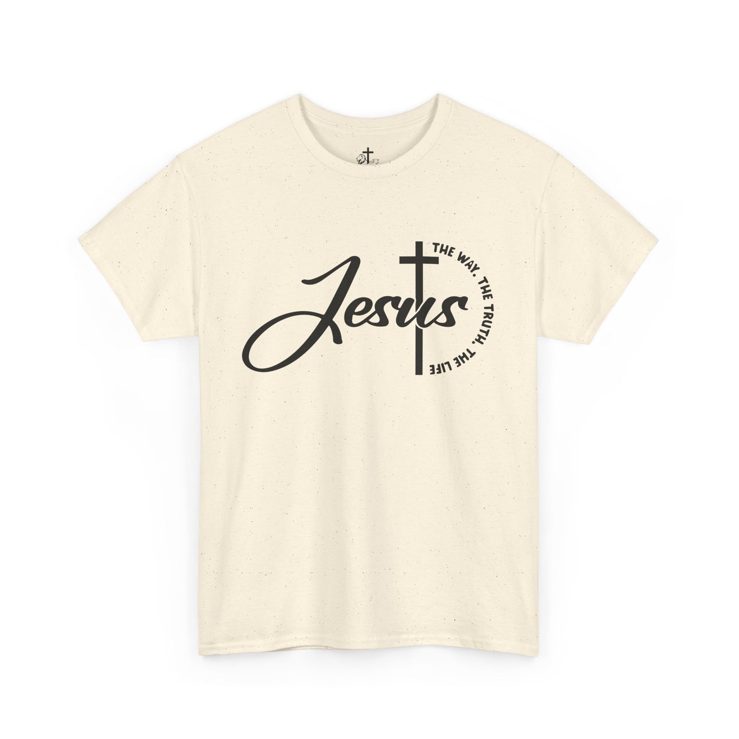 Faith-Inspired Cotton Tee, Jesus Shirt, Christian Apparel, Religious Gift, Inspirational Tee, Casual Wear