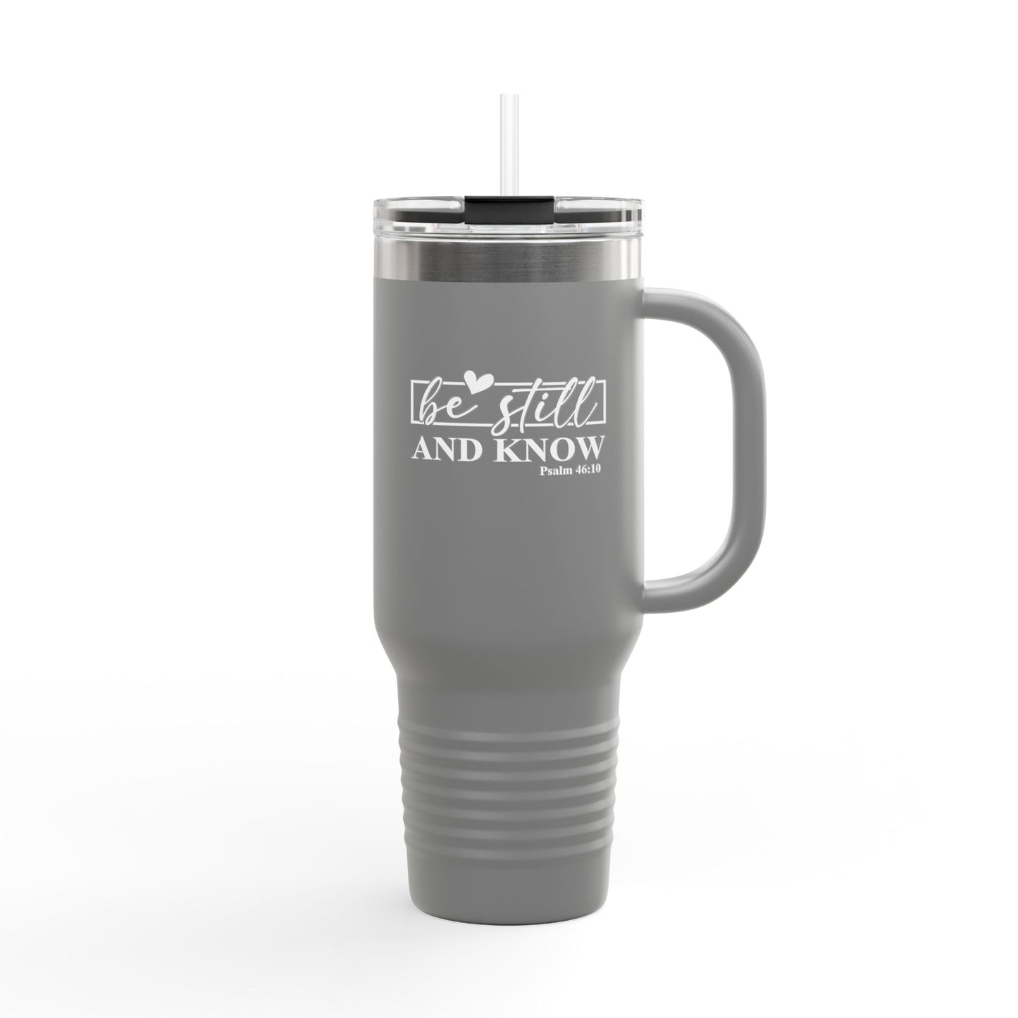 40oz Insulated Travel Mug with Inspirational Quote, Perfect for Coffee Lovers, Gift for Travelers, BPA-Free Water Bottle, Reusable Tumbler