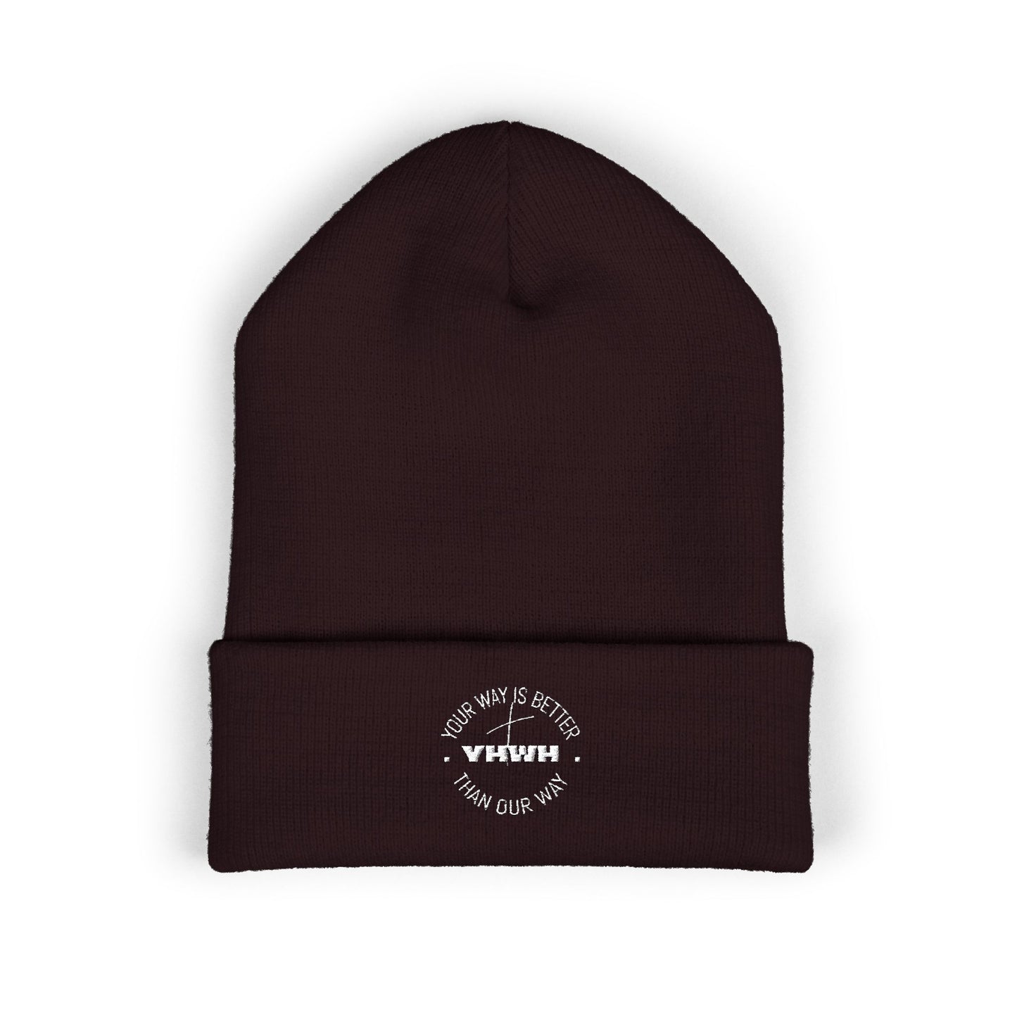 Cozy Cuffed Beanie with Embroidery, Fashion Accessory, Winter Gift, Outdoor Gear, Warm Headwear, Casual Style