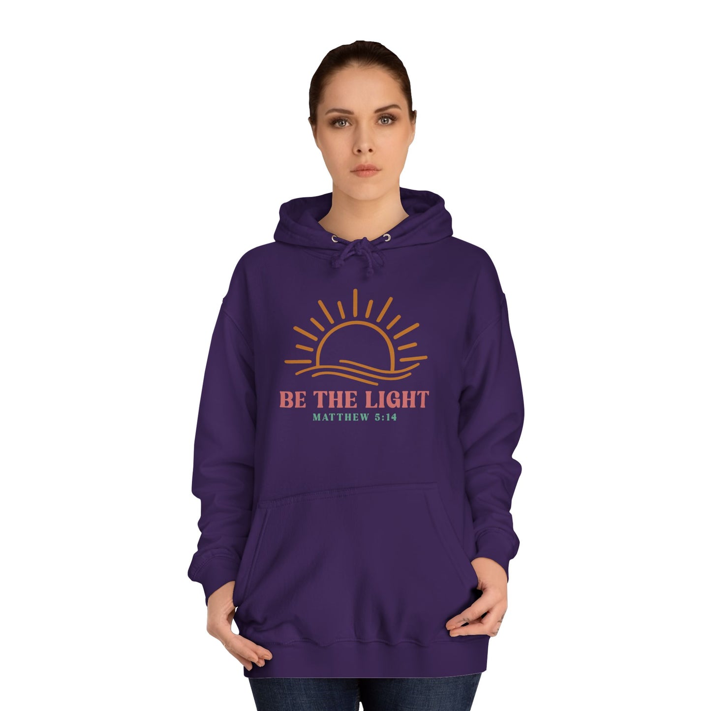 Inspirational College Hoodie, Unisex Hoodie, Motivational Apparel, Cozy Sweatshirt, Gift for Students, Relaxed Style Clothing