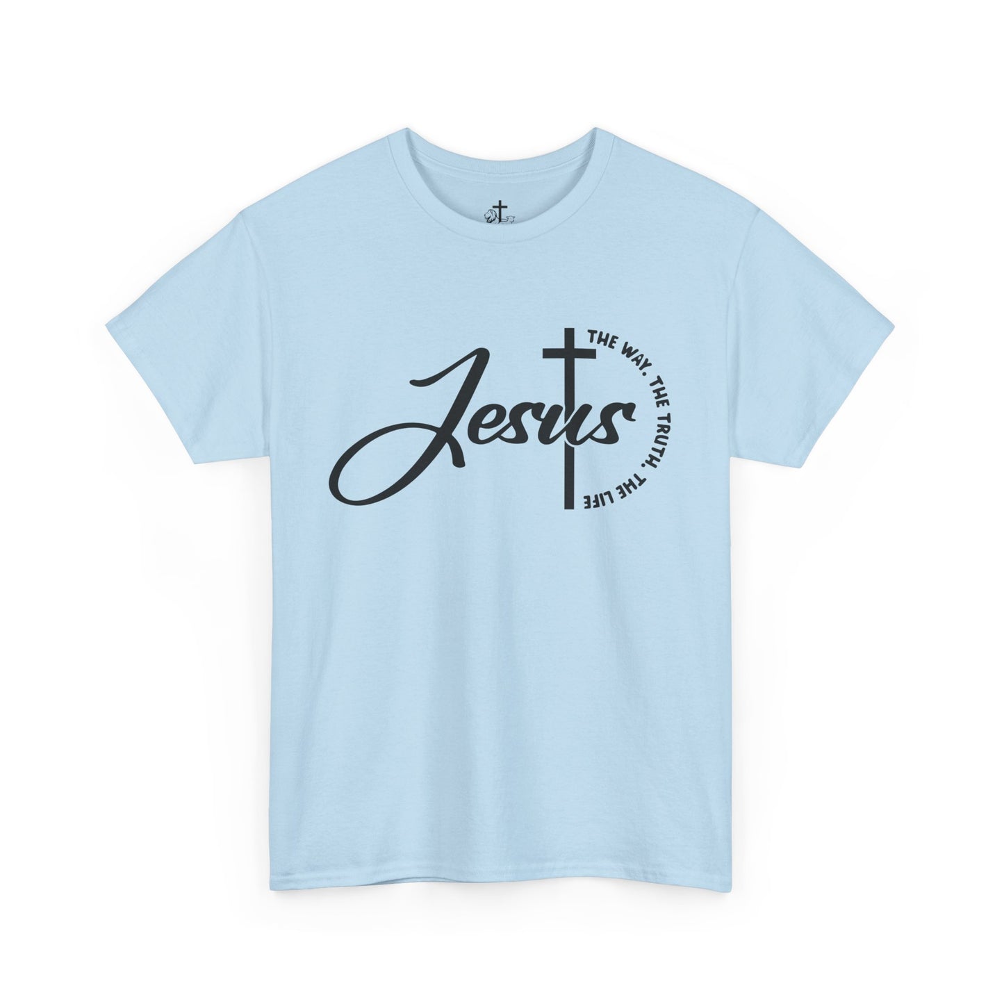 Faith-Inspired Cotton Tee, Jesus Shirt, Christian Apparel, Religious Gift, Inspirational Tee, Casual Wear