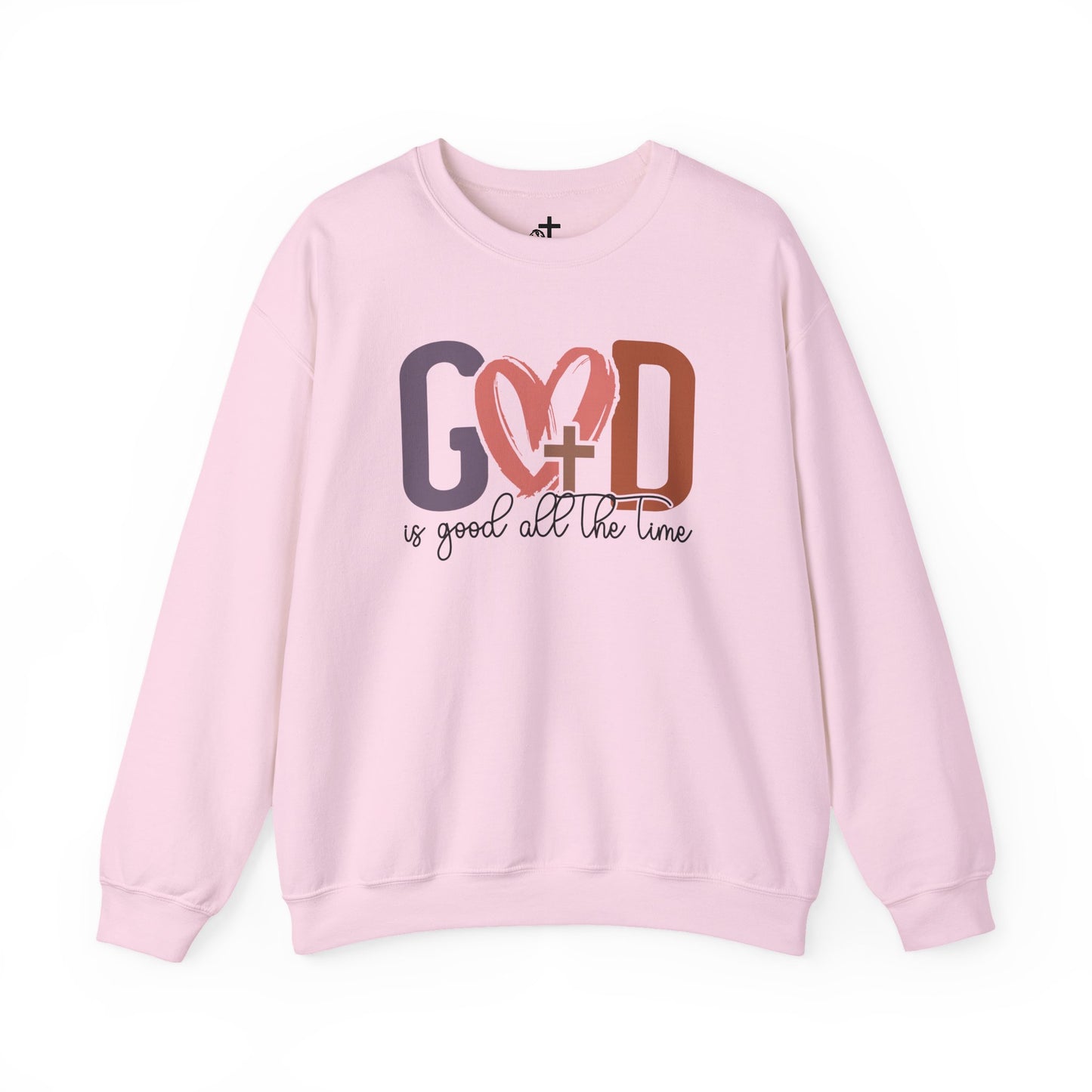 Faith-Inspired Crewneck Sweatshirt - God is Good, Unisex Sweatshirt, Religious Apparel, Everyday Comfort, Inspirational Gift