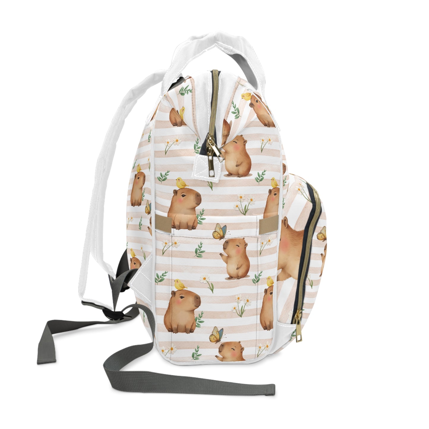 Cute Woodland Animal Diaper Backpack | Baby Shower Gift, Multi-Purpose Bag, Stylish Diaper Bag, Travel Tote, Parent Essential