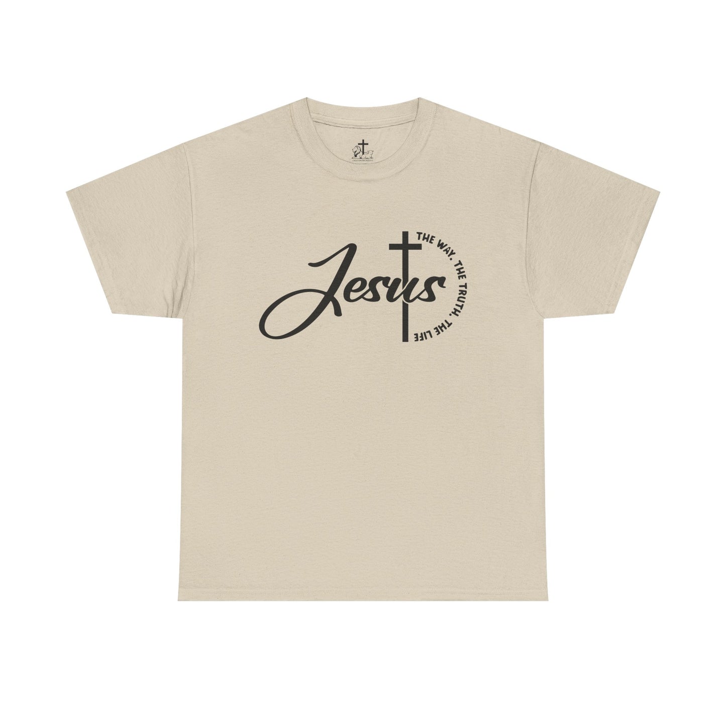 Faith-Inspired Cotton Tee, Jesus Shirt, Christian Apparel, Religious Gift, Inspirational Tee, Casual Wear