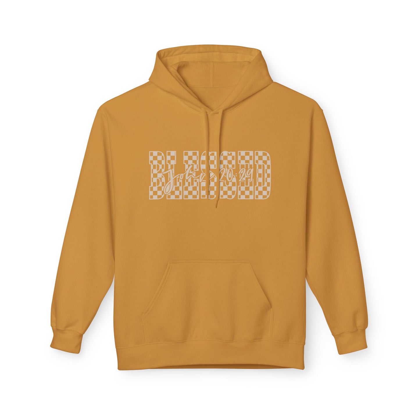 Blessed Softstyle Fleece Hoodie, Cozy Streetwear, Unisex Casual Wear, Faith-Inspired Apparel, Perfect Gift for Holidays, Everyday Comfort