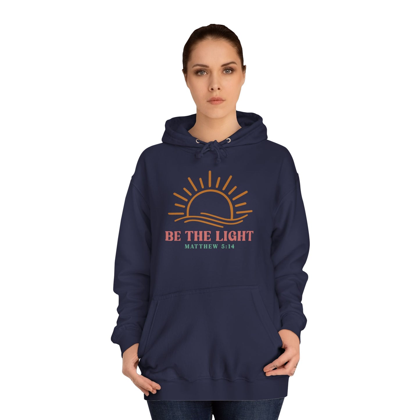 Inspirational College Hoodie, Unisex Hoodie, Motivational Apparel, Cozy Sweatshirt, Gift for Students, Relaxed Style Clothing