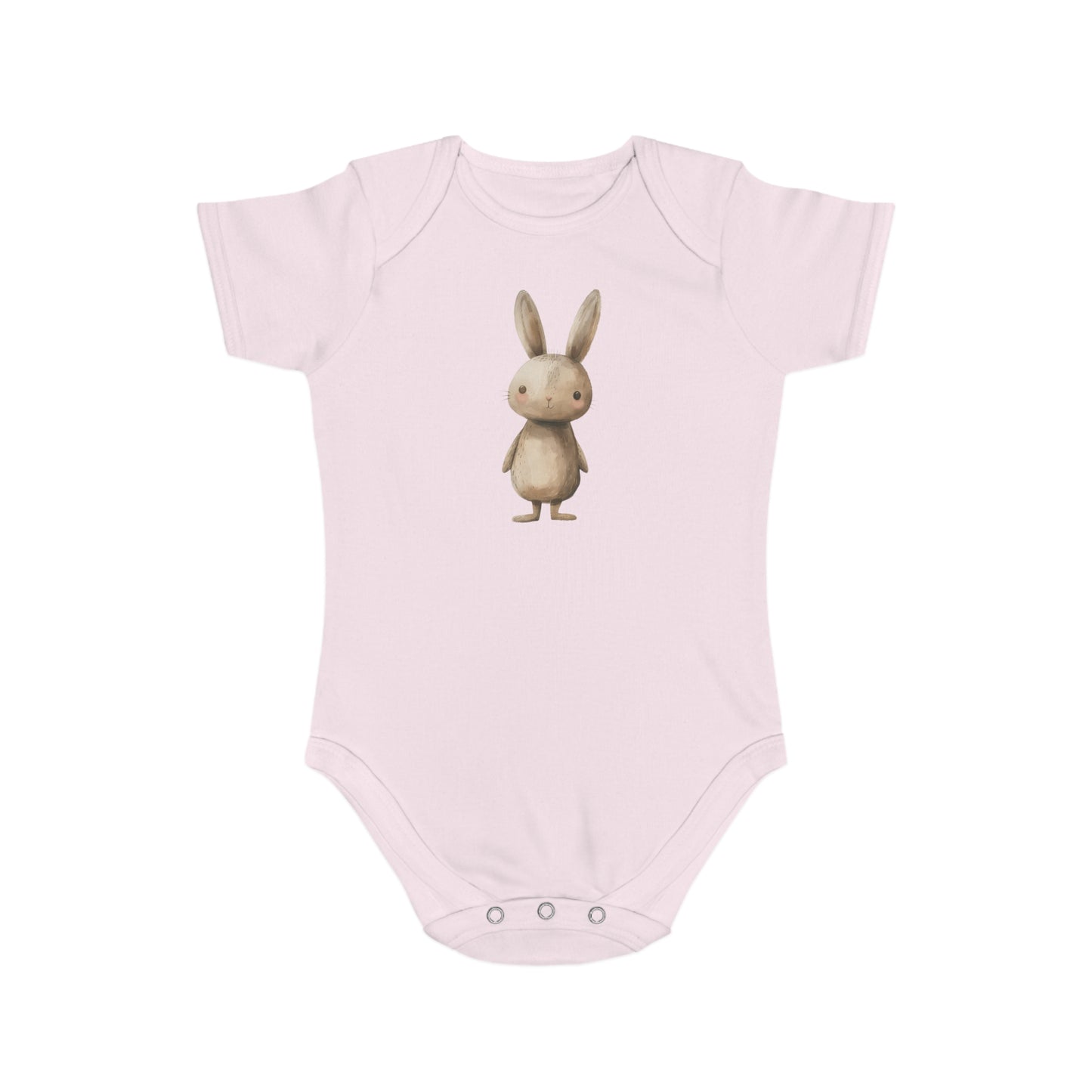 Adorable Bunny Baby Bodysuit, Cute Infant Outfit, Baby Shower Gift, Newborn Clothing, Toddler Wear, Easter Outfit