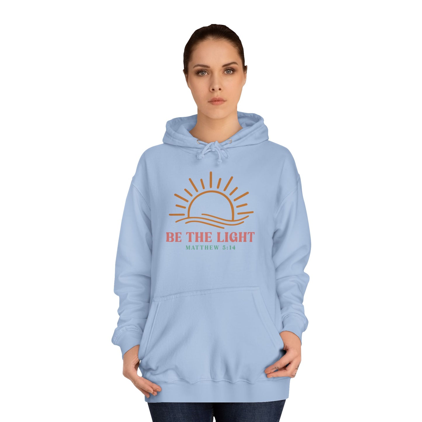 Inspirational College Hoodie, Unisex Hoodie, Motivational Apparel, Cozy Sweatshirt, Gift for Students, Relaxed Style Clothing