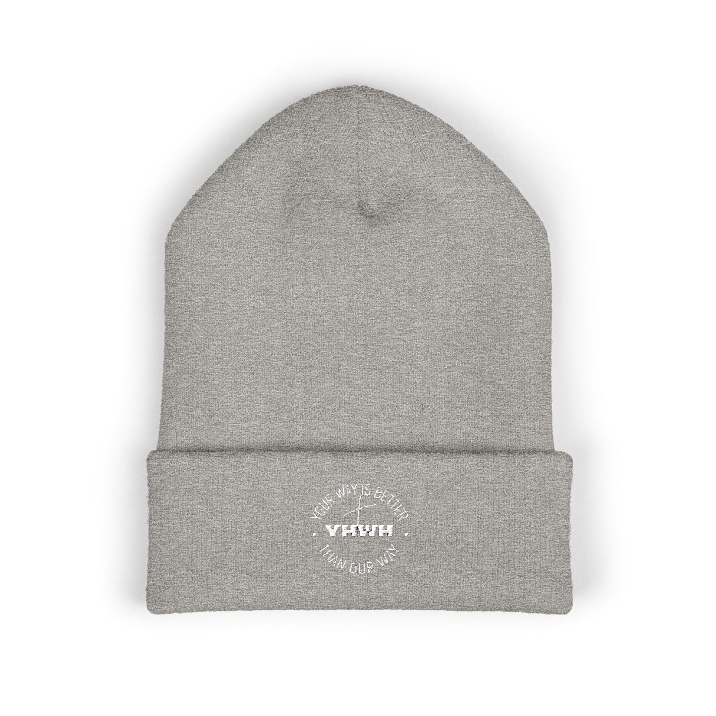 Cozy Cuffed Beanie with Embroidery, Fashion Accessory, Winter Gift, Outdoor Gear, Warm Headwear, Casual Style