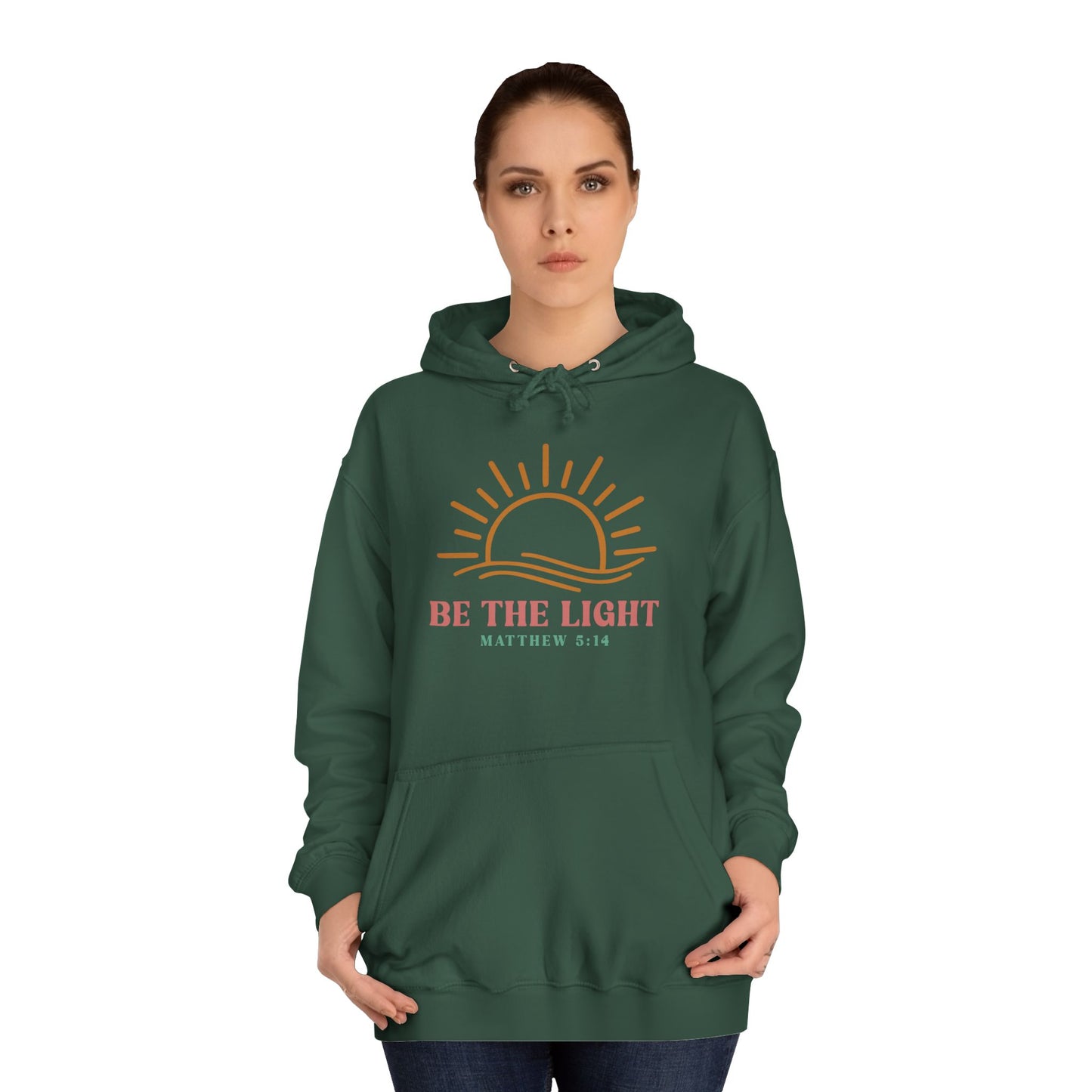 Inspirational College Hoodie, Unisex Hoodie, Motivational Apparel, Cozy Sweatshirt, Gift for Students, Relaxed Style Clothing
