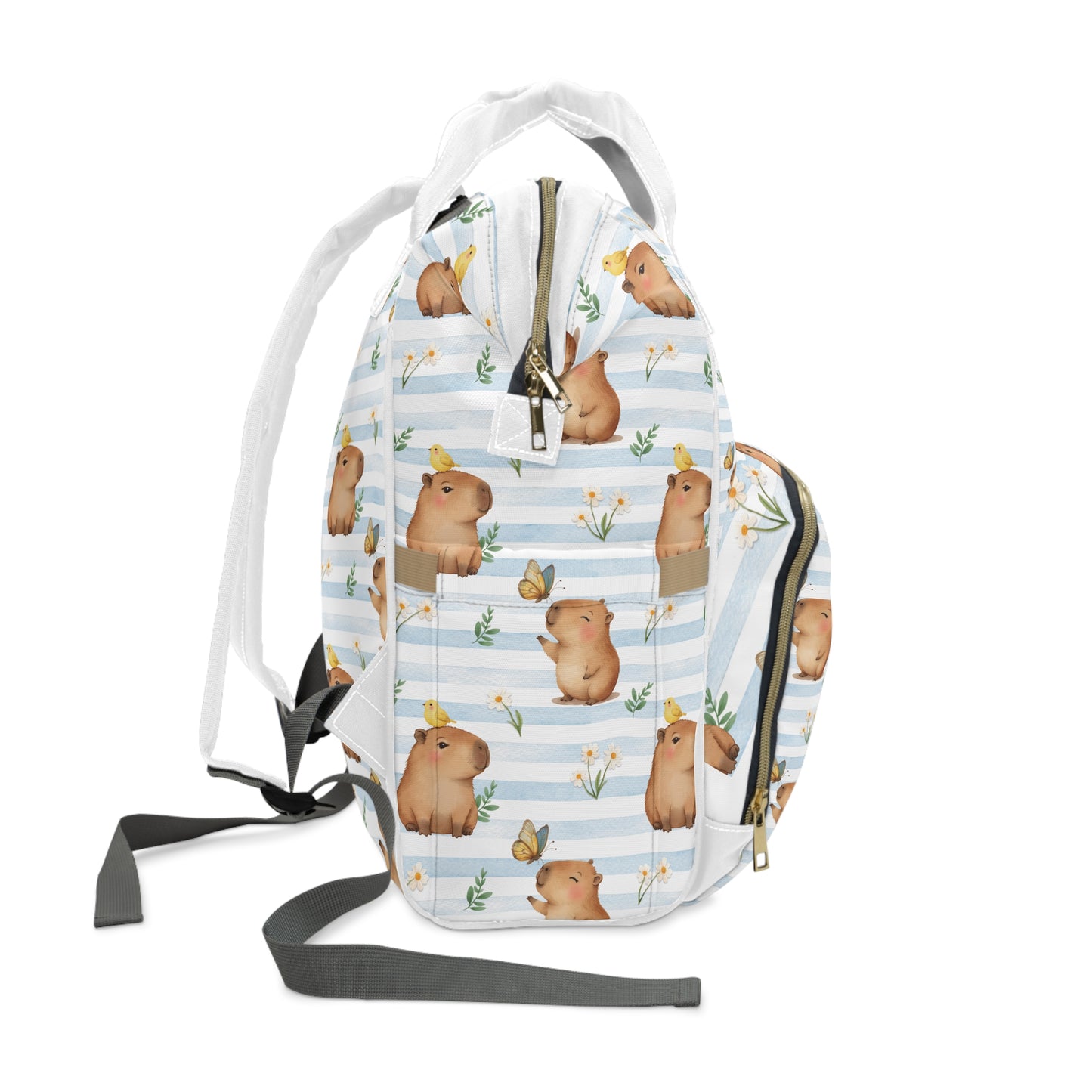 Cute Animal Print Diaper Backpack - Trendy Baby Bag, Stylish Mummy Backpack, Ideal for Baby Showers, Travel, and Daily Use