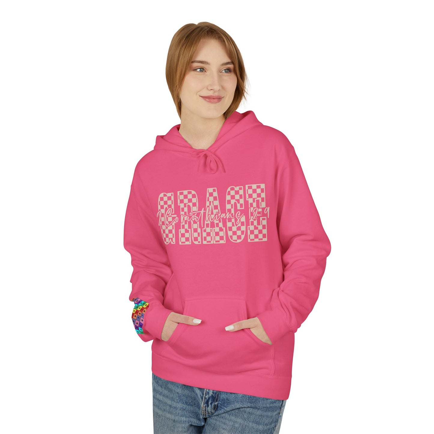 Cozy Vintage Fleece Hoodie | Casual Wear, Gift for Friends, Relaxation, Everyday Comfort, Lightweight Layering