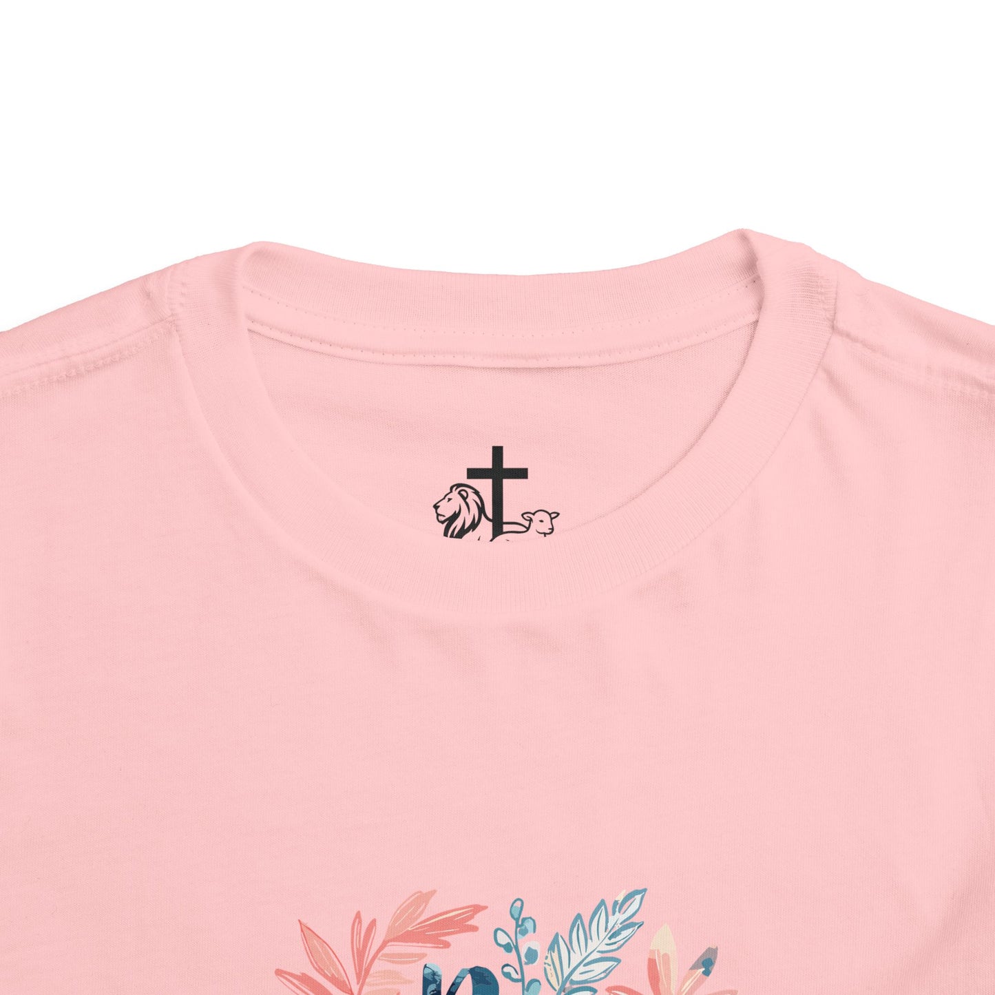 Toddler Short Sleeve Tee - "Be Kind" Floral Design, Cute Kids T-Shirt, Positive Message Tee, Gift for Toddlers, Summer Wear