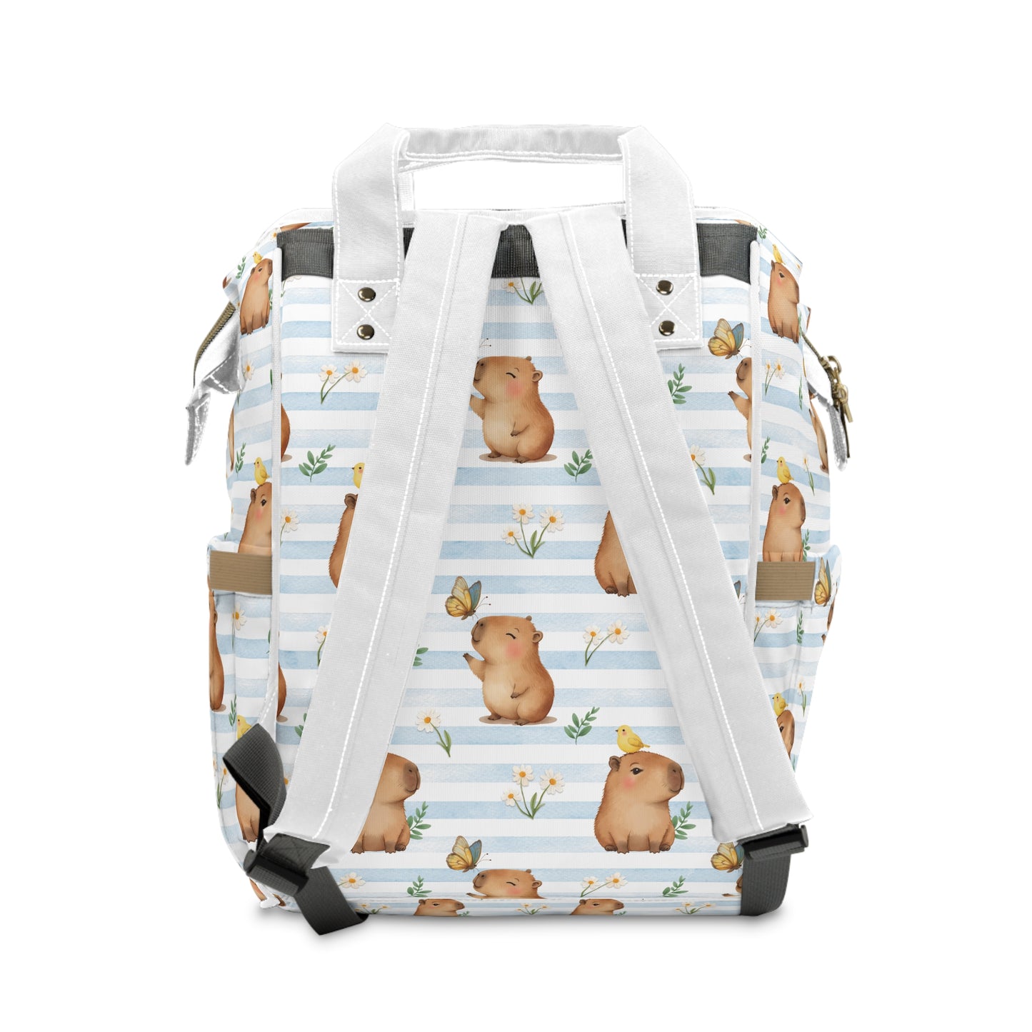 Cute Animal Print Diaper Backpack - Trendy Baby Bag, Stylish Mummy Backpack, Ideal for Baby Showers, Travel, and Daily Use