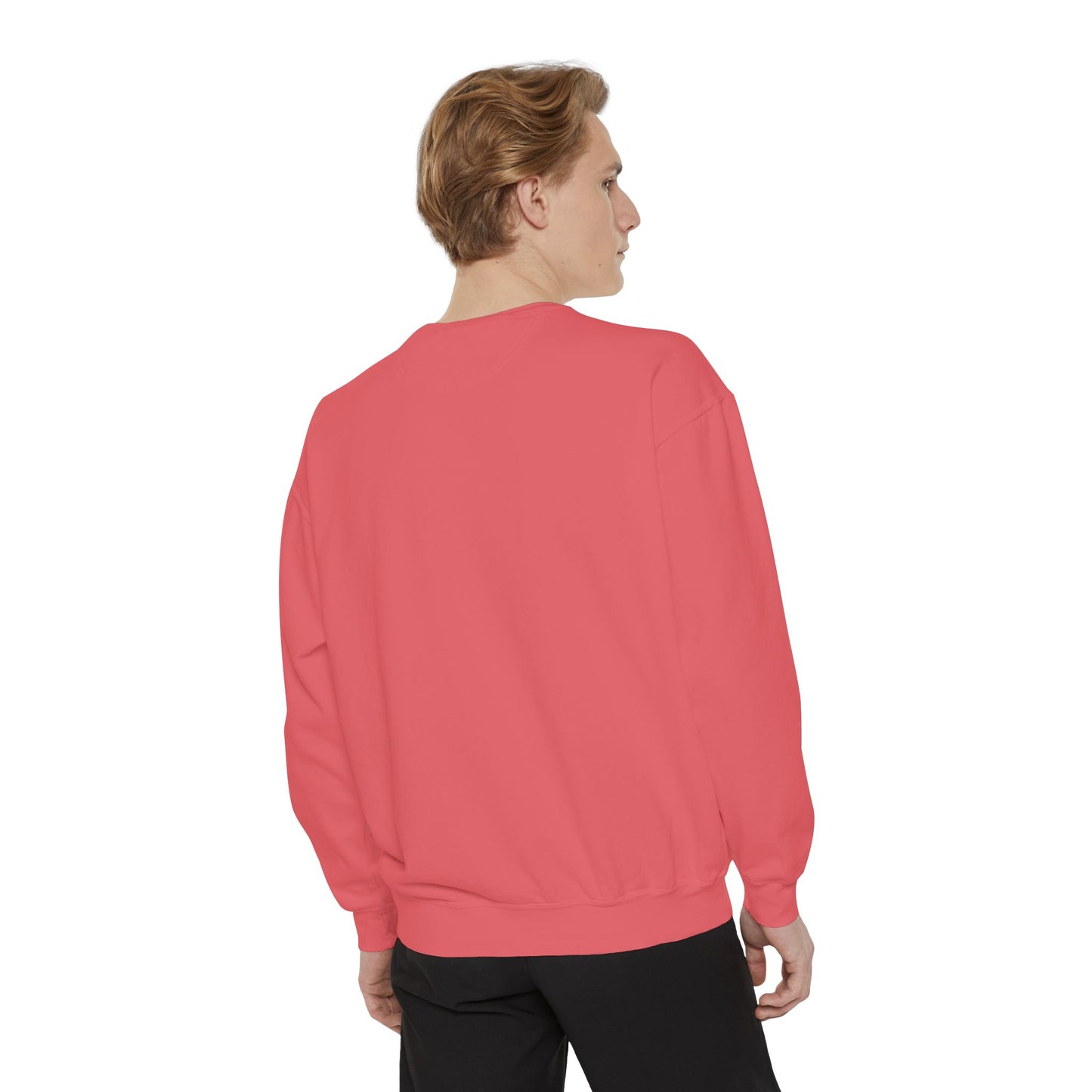 Unisex Motivational Sweatshirt - Be the Light, Garment-Dyed, Cozy Fall Style, Inspirational Gift, Christian Apparel, Everyday Wear